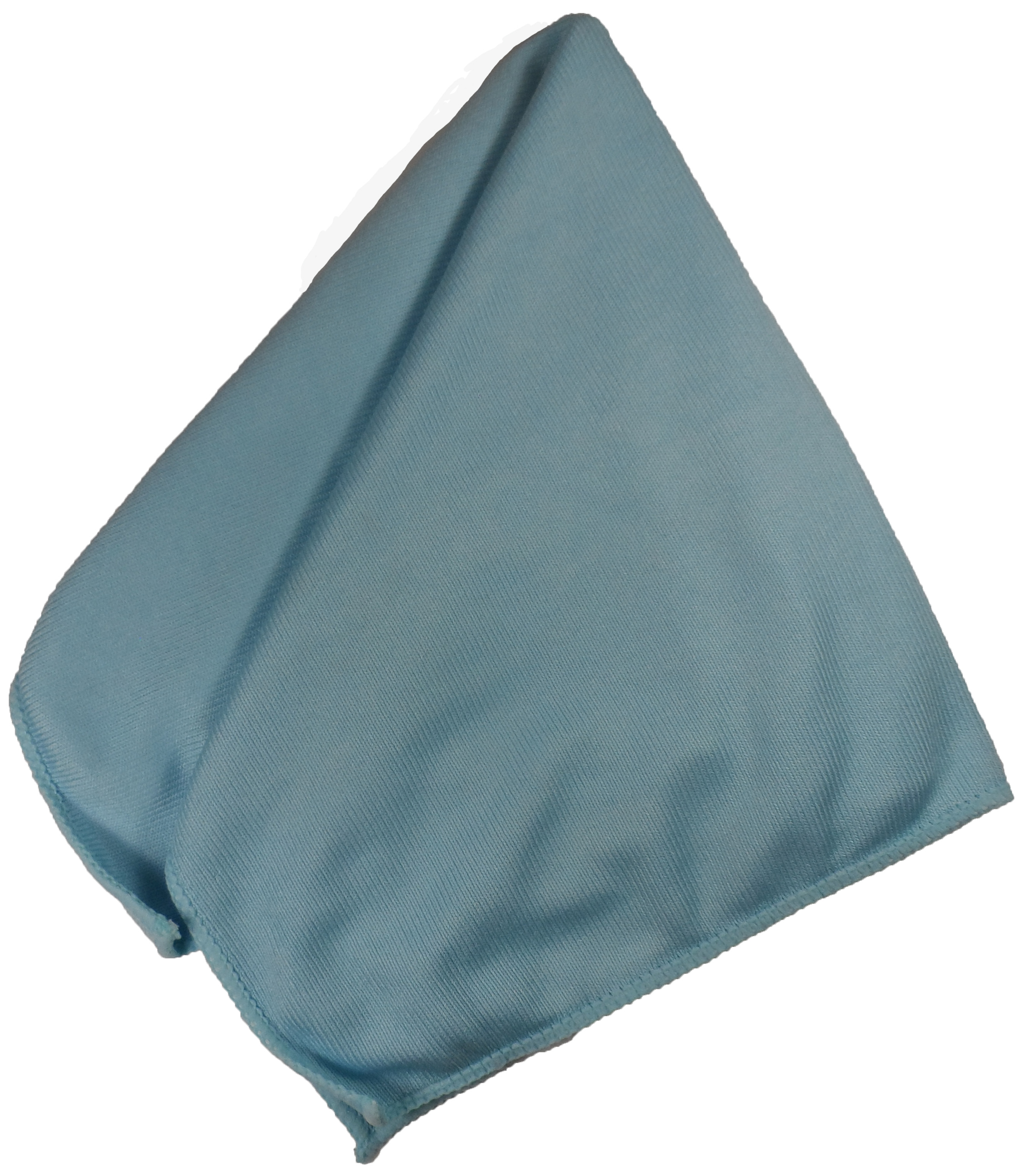(image for) MICRO FIBER GLASS CLOTH - LT. BLUE - 16" x 16", case of 192